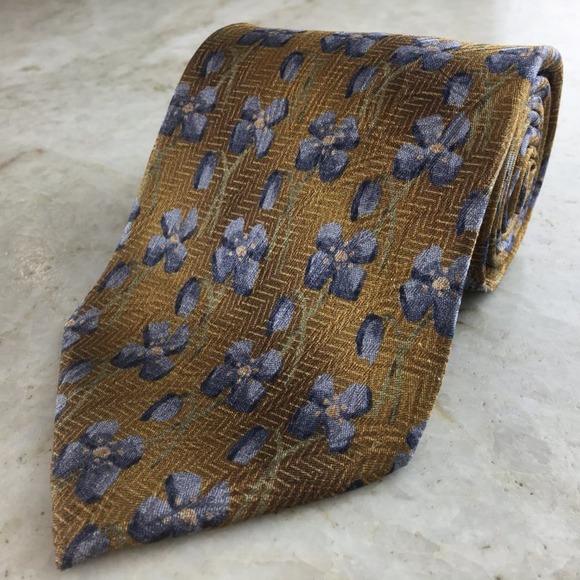 VILLA BOLGHERI Italian SILK TIE - Picture 9 of 11